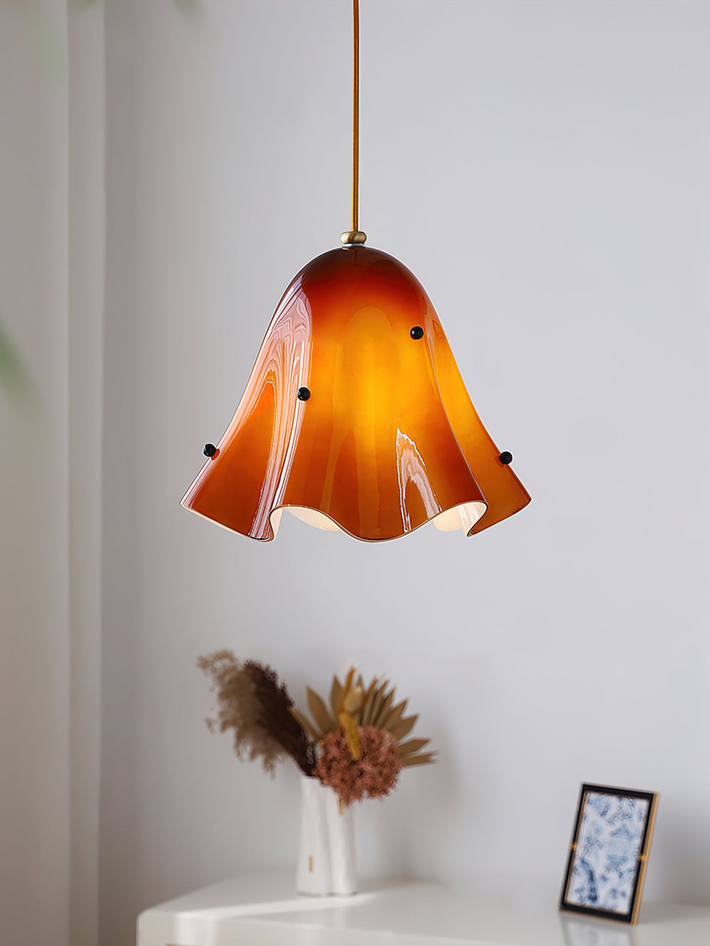 Glass Pendant Light for Dining Room — Pendant Light | Maison Monashee — view 18