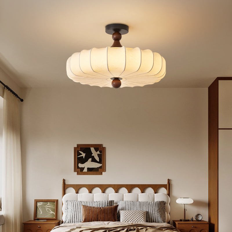 Fabric Ceiling Light Fixture — Ceiling Light | Maison Monashee — view 2