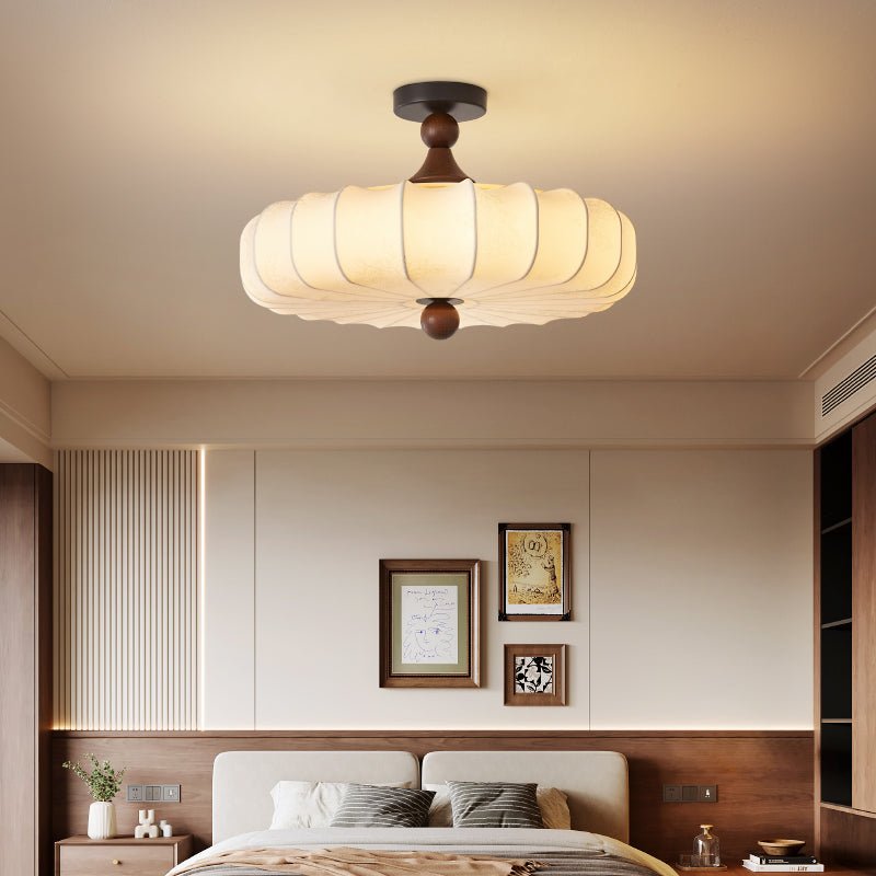Fabric Ceiling Light Fixture — Ceiling Light | Maison Monashee — view 3