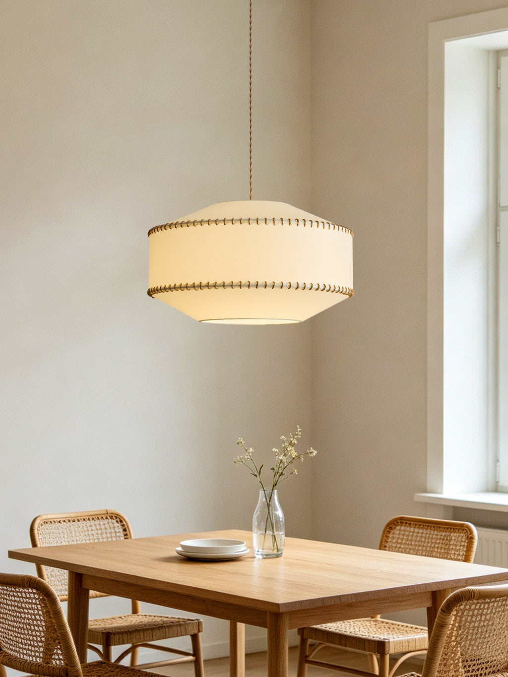 Fabric Pendant Light — Pendant Light | Maison Monashee — view 6