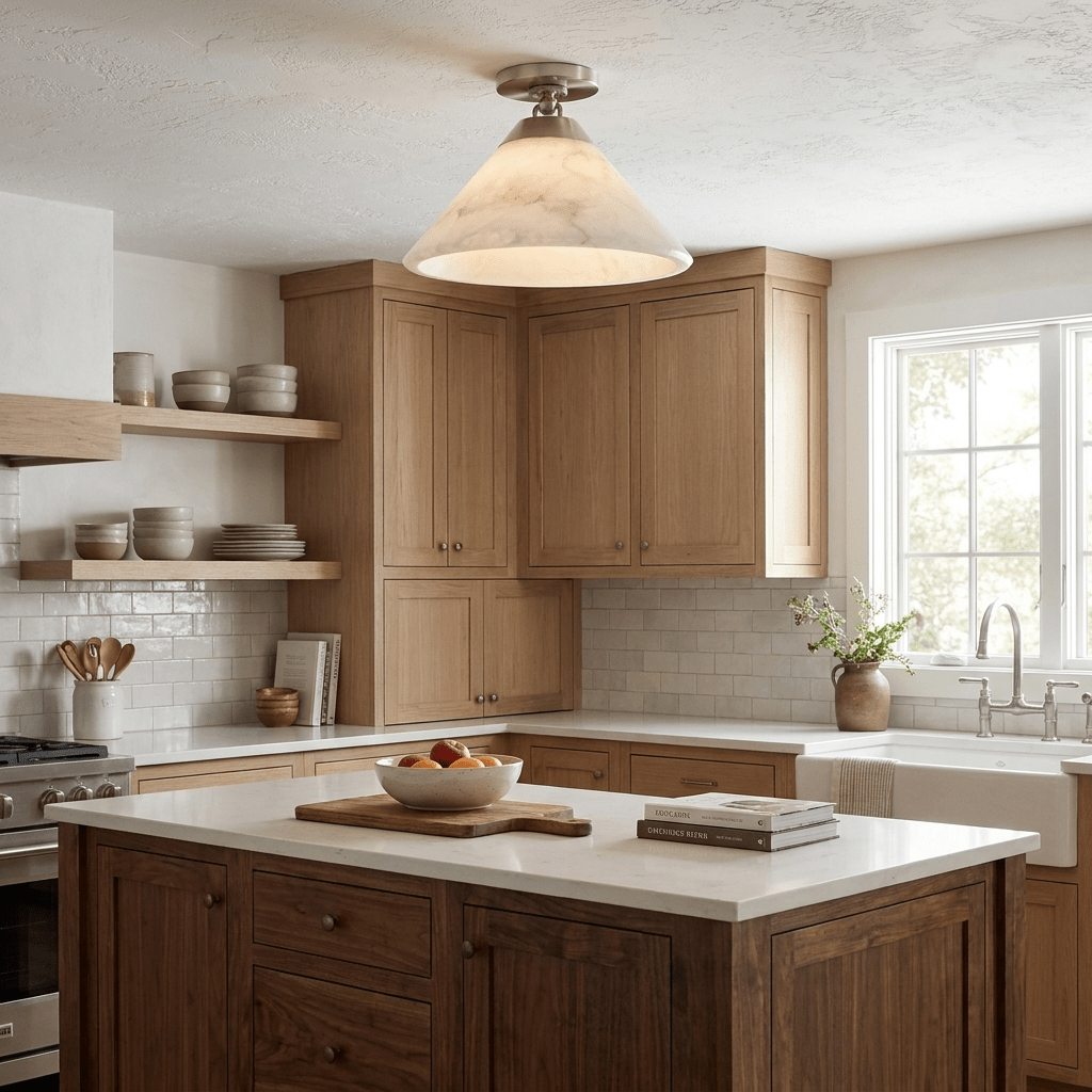 Cone Flush Mount Light — Ceiling Light | Maison Monashee — view 10