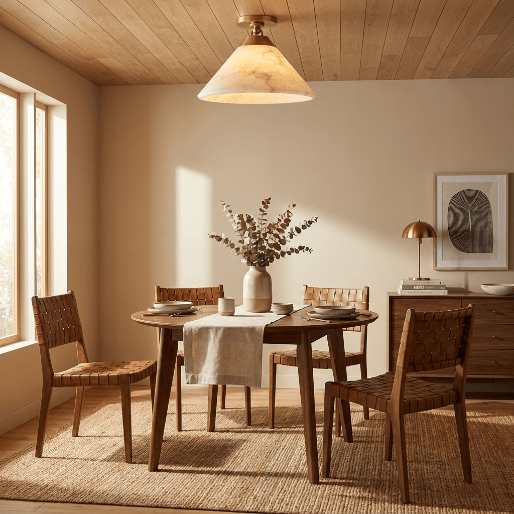 Cone Flush Mount Light — Ceiling Light | Maison Monashee — view 2