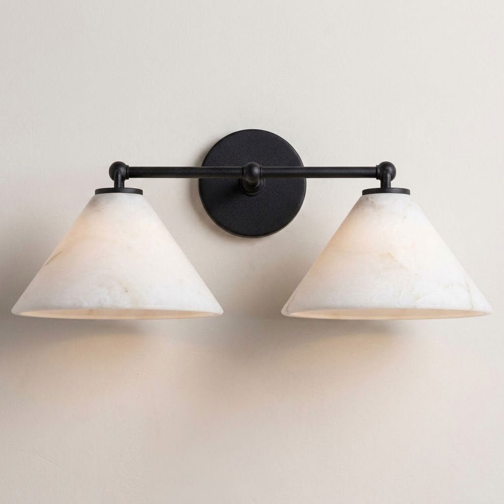 Double Cone Wall Light — Wall Sconce | Maison Monashee — view 13