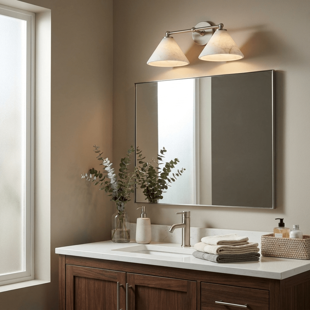 Double Cone Wall Light — Wall Sconce | Maison Monashee — view 9