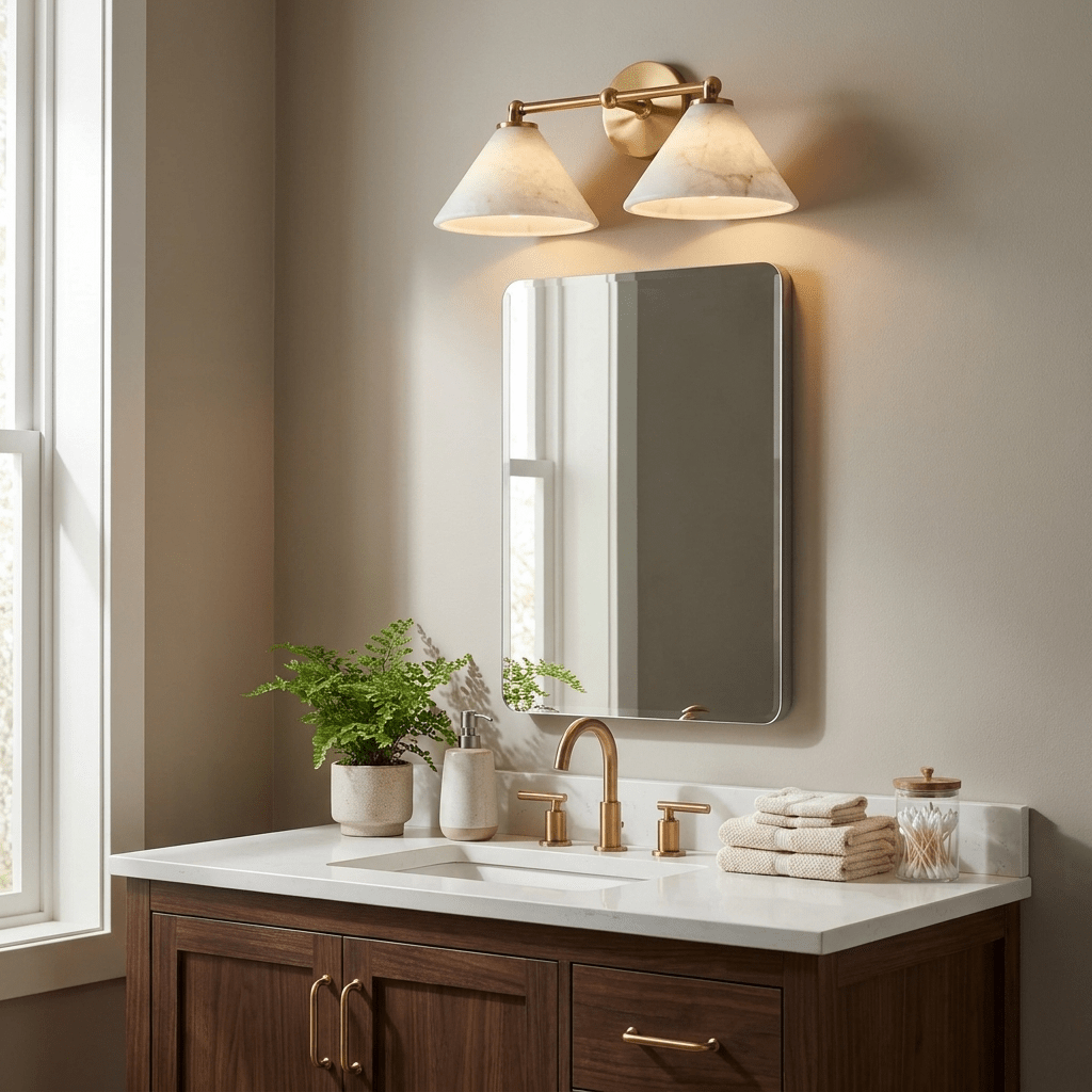 Double Cone Wall Light — Wall Sconce | Maison Monashee — view 10