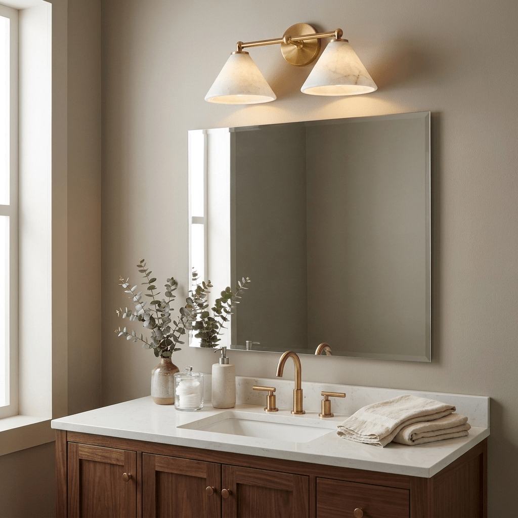 Double Cone Wall Light — Wall Sconce | Maison Monashee — view 2