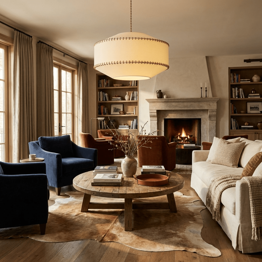 Fabric Pendant Light — Pendant Light | Maison Monashee — view 14