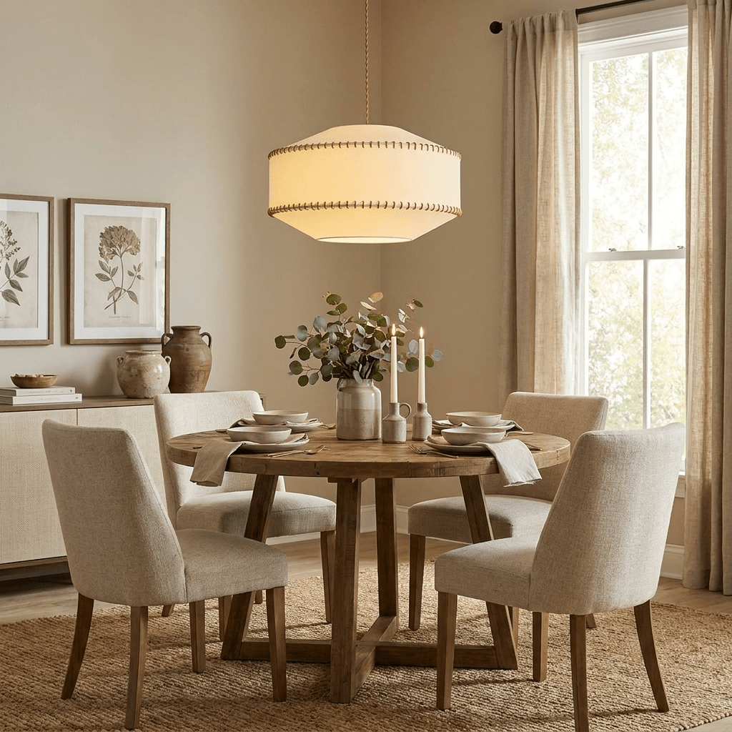 Fabric Pendant Light — Pendant Light | Maison Monashee — view 5