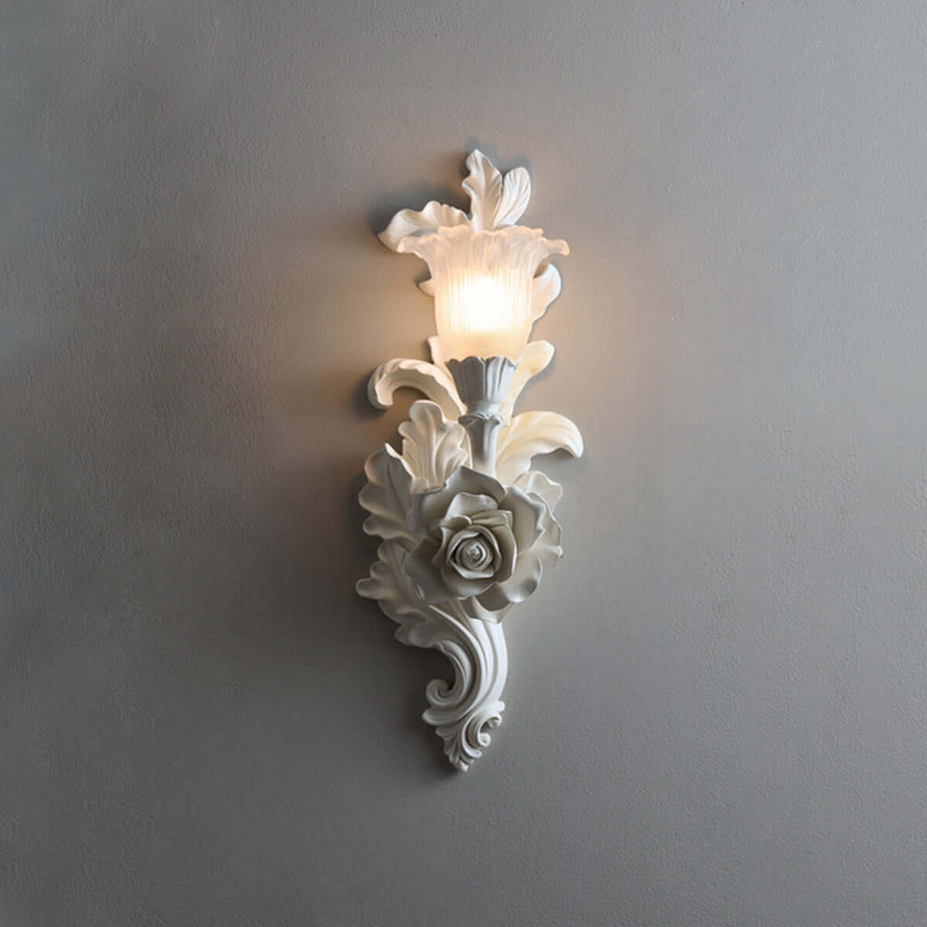 Vintage Milk Glass Wall Sconce — Wall Sconce | Maison Monashee — view 15