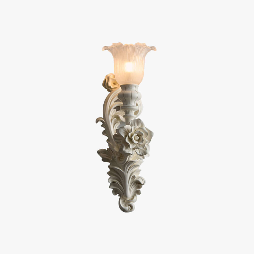 Vintage Milk Glass Wall Sconce — Wall Sconce | Maison Monashee