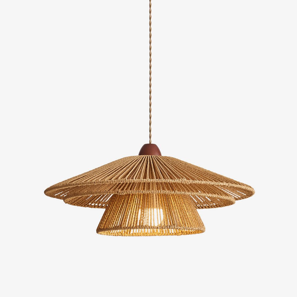 Rattan Large Pendant Light — Pendant Light | Maison Monashee