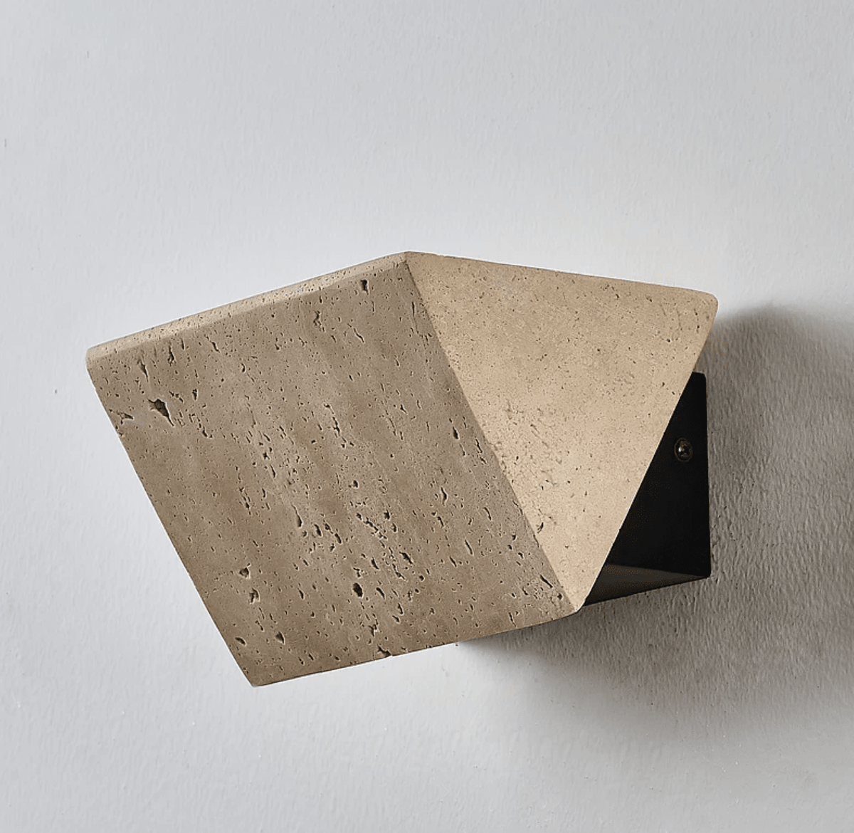 Travertine Sconce — Wall Sconce | Maison Monashee — view 12
