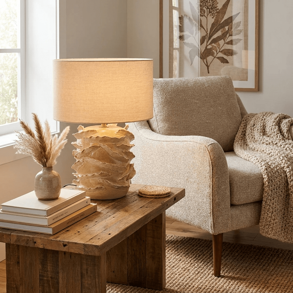 Ceramic Bedroom Table Lamp — Table Lamp | Maison Monashee — view 5
