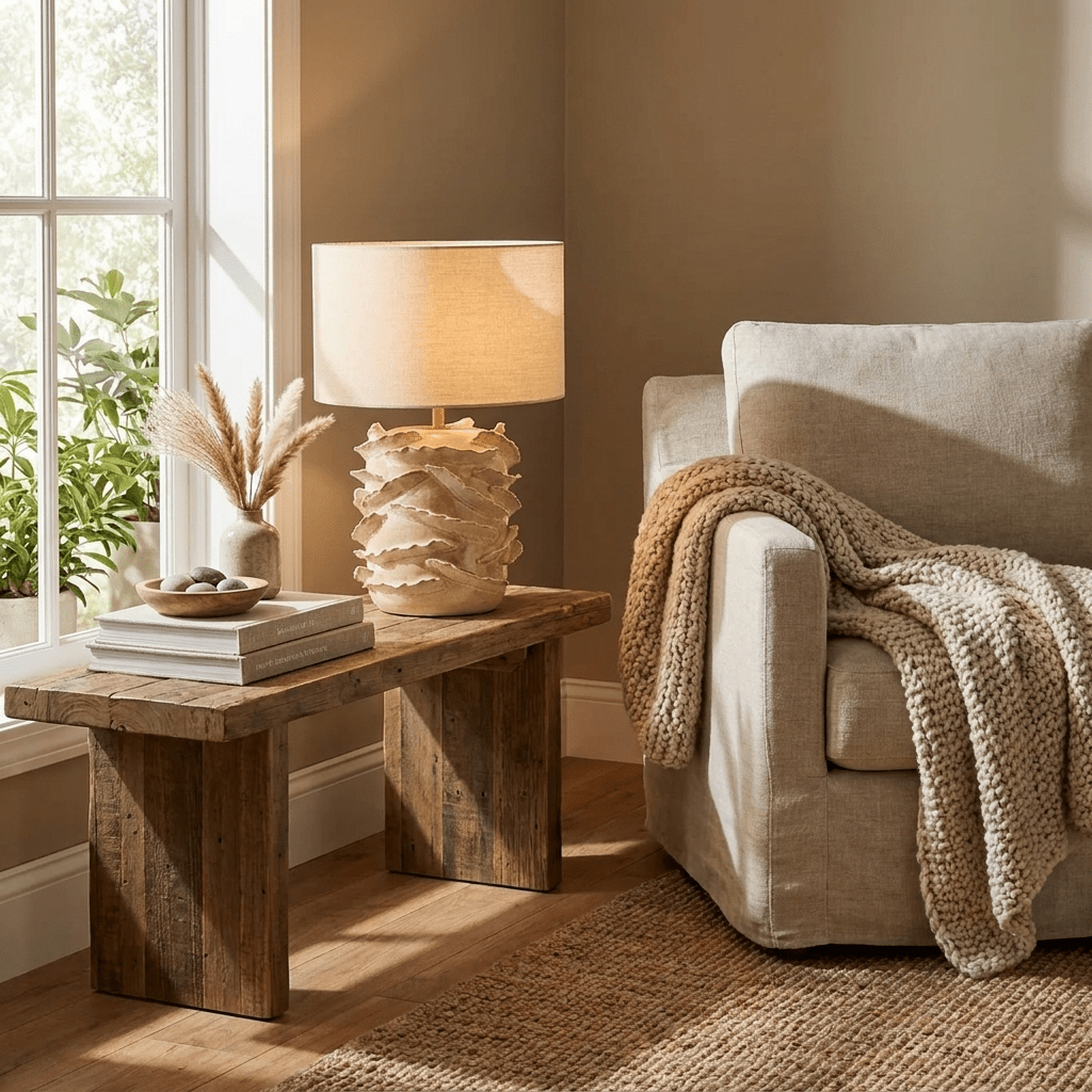 Ceramic Bedroom Table Lamp — Table Lamp | Maison Monashee — view 6