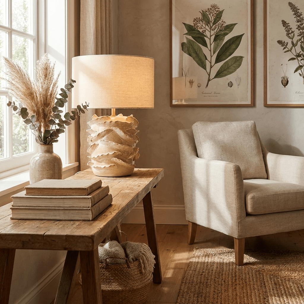 Ceramic Bedroom Table Lamp — Table Lamp | Maison Monashee — view 7
