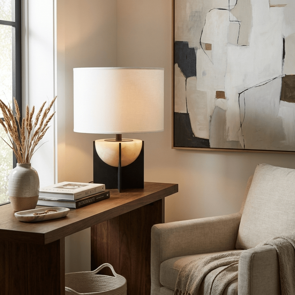 Semi Sphere Table Lamp — Table Lamp | Maison Monashee — view 3