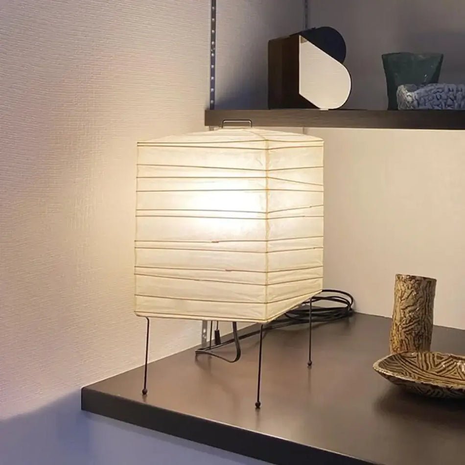 Paper Cube Table Lamp — Table Lamp | Maison Monashee — view 2