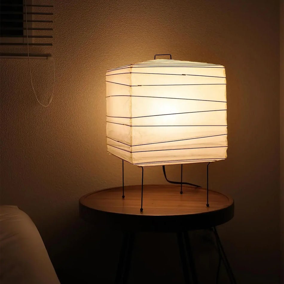 Paper Cube Table Lamp — Table Lamp | Maison Monashee — view 9