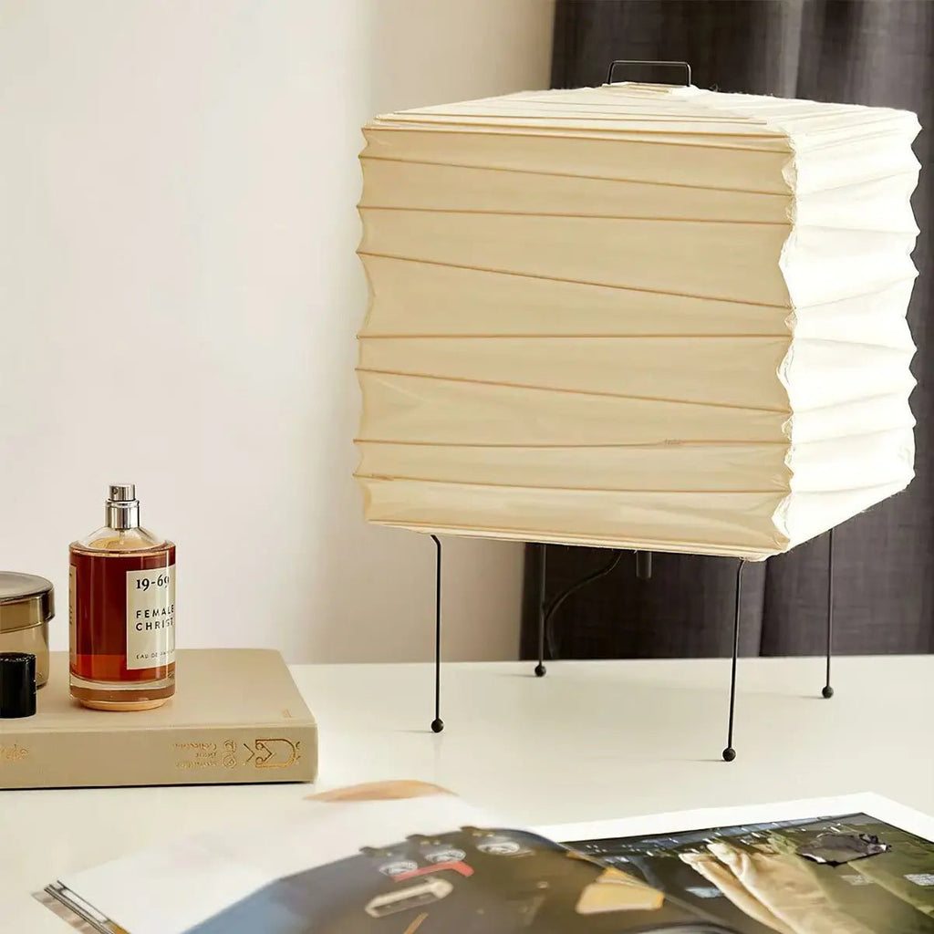 Paper Cube Table Lamp — Table Lamp | Maison Monashee — view 10