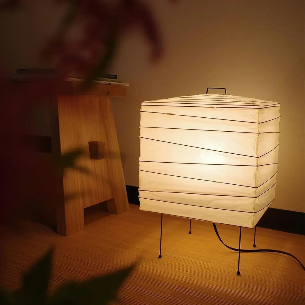 Paper Cube Table Lamp — Table Lamp | Maison Monashee — view 20