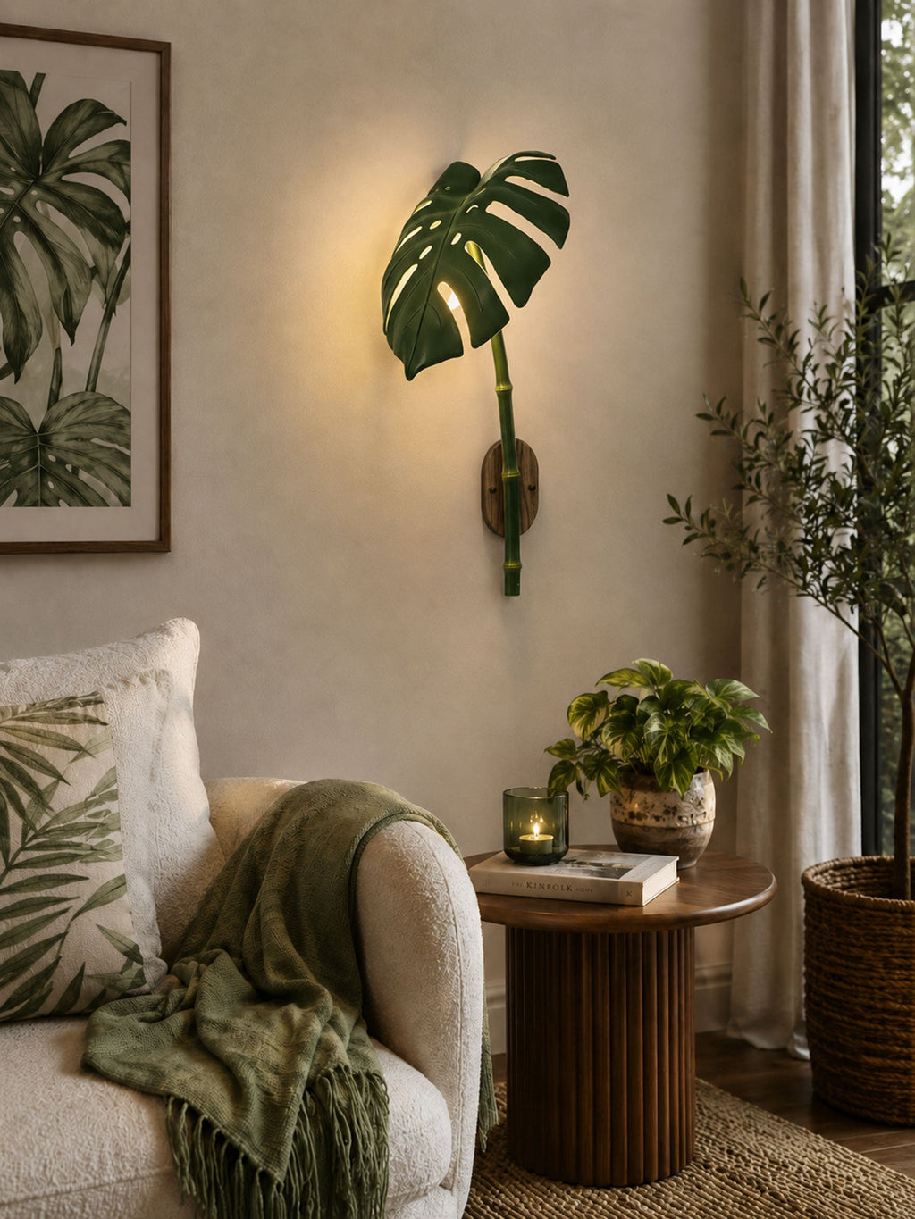 Leaf Sconce Light — Wall Sconce | Maison Monashee — view 12