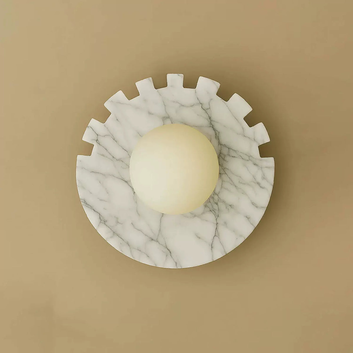 Round Flat Wall Sconce — Wall Sconce | Maison Monashee — view 9