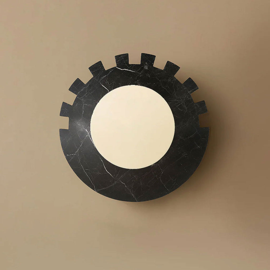 Round Flat Wall Sconce — Wall Sconce | Maison Monashee — view 5