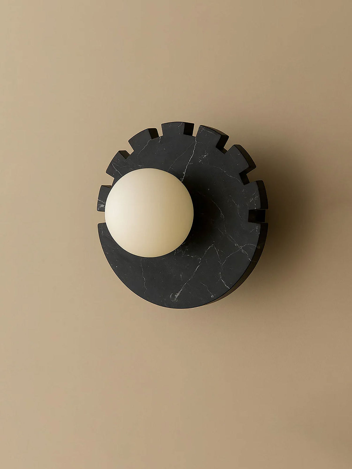 Round Flat Wall Sconce — Wall Sconce | Maison Monashee — view 7