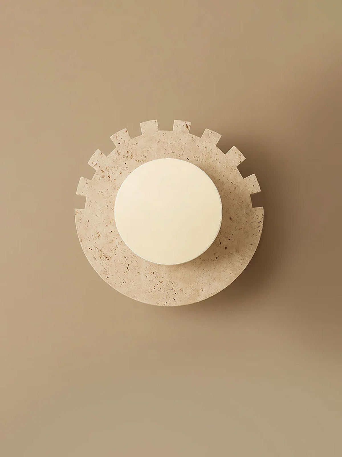 Round Flat Wall Sconce — Wall Sconce | Maison Monashee — view 10