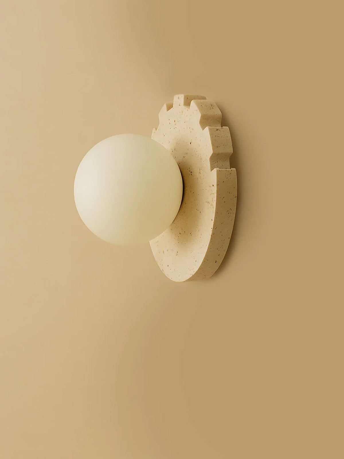 Round Flat Wall Sconce — Wall Sconce | Maison Monashee — view 17