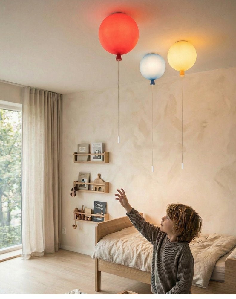 Pink Glass Ceiling Light — Ceiling Light | Maison Monashee — view 7