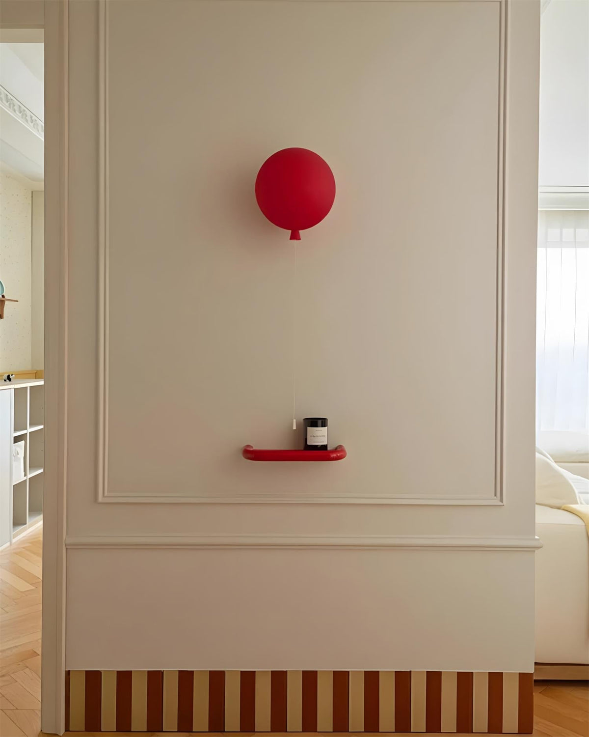Orange Glass Wall Light — Wall Sconce | Maison Monashee — view 7