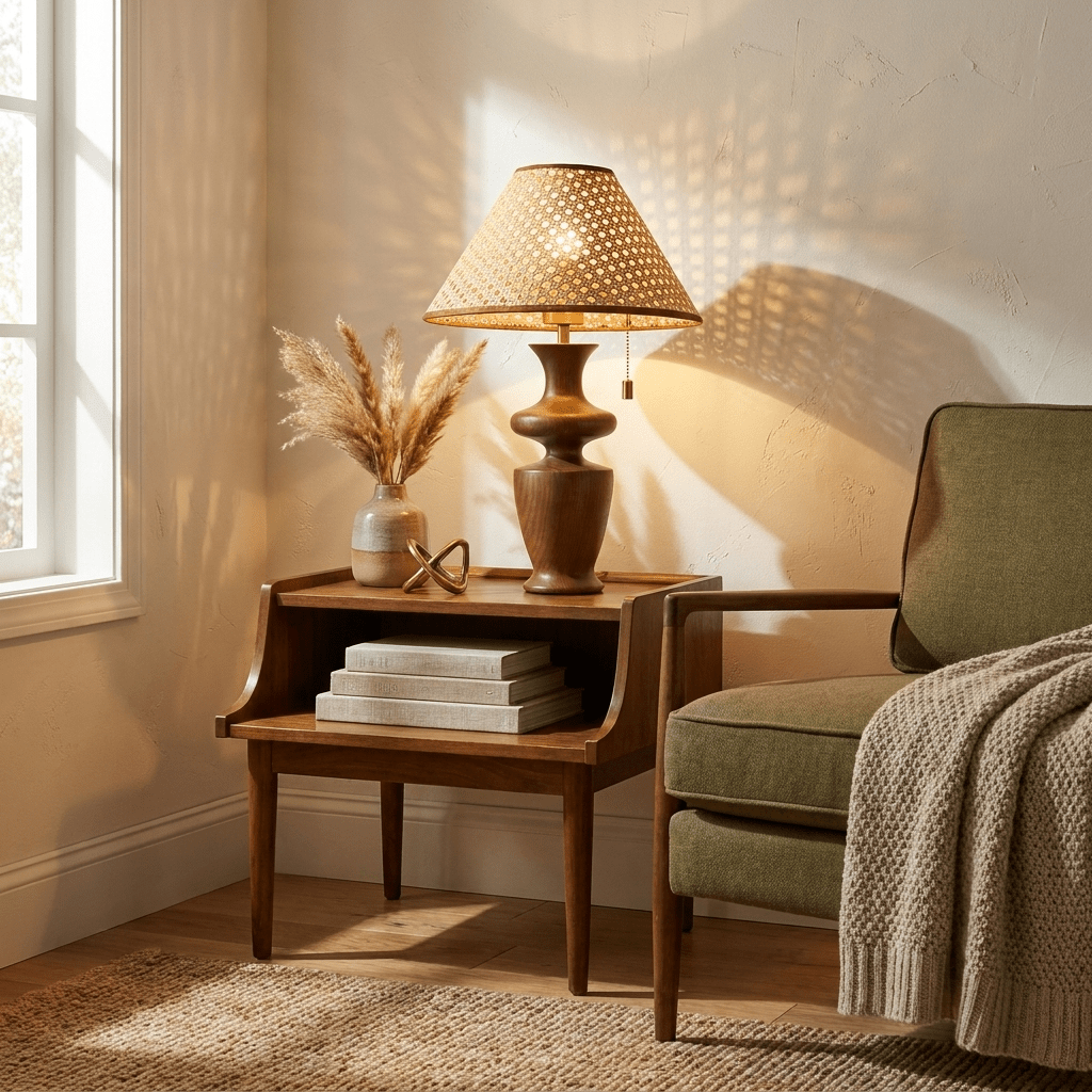 Traditional Bedroom Table Lamp — Table Lamp | Maison Monashee — view 3