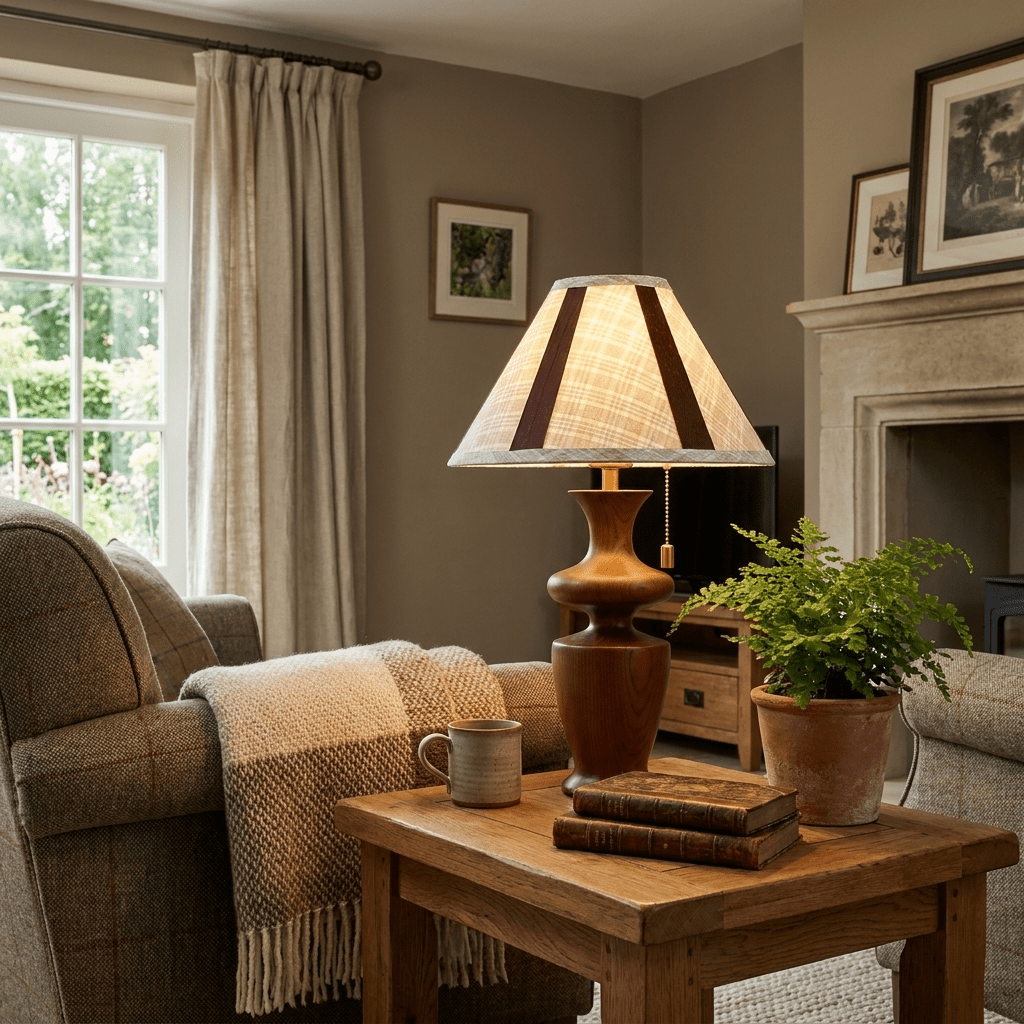 Traditional Bedroom Table Lamp — Table Lamp | Maison Monashee — view 2