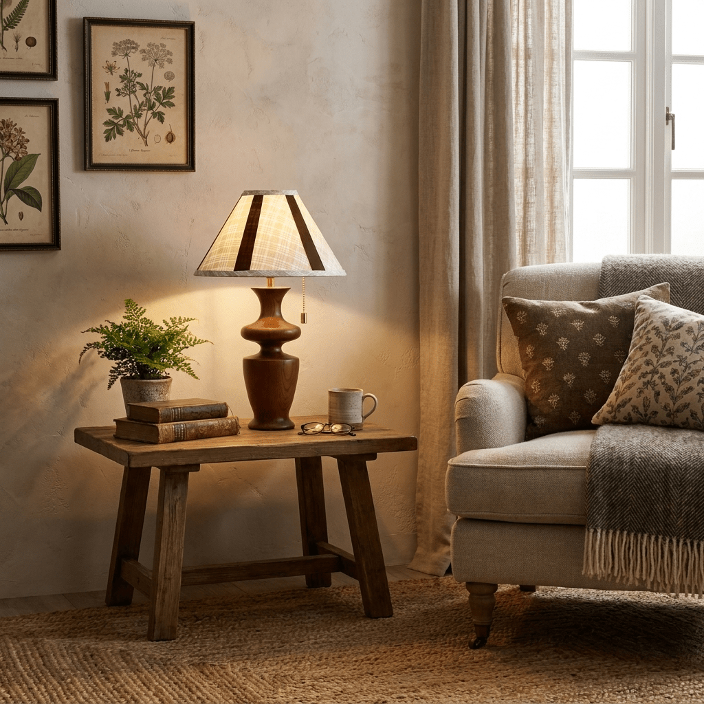 Traditional Bedroom Table Lamp — Table Lamp | Maison Monashee — view 11