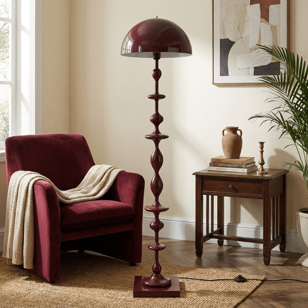 Mushroom Floor Lamp — Floor Lamp | Maison Monashee — view 4