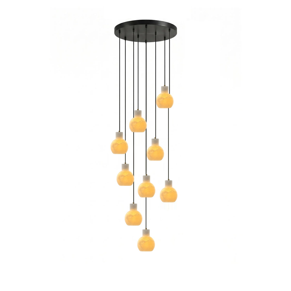 Black Chandelier for Staircase — Chandelier | Maison Monashee — view 15