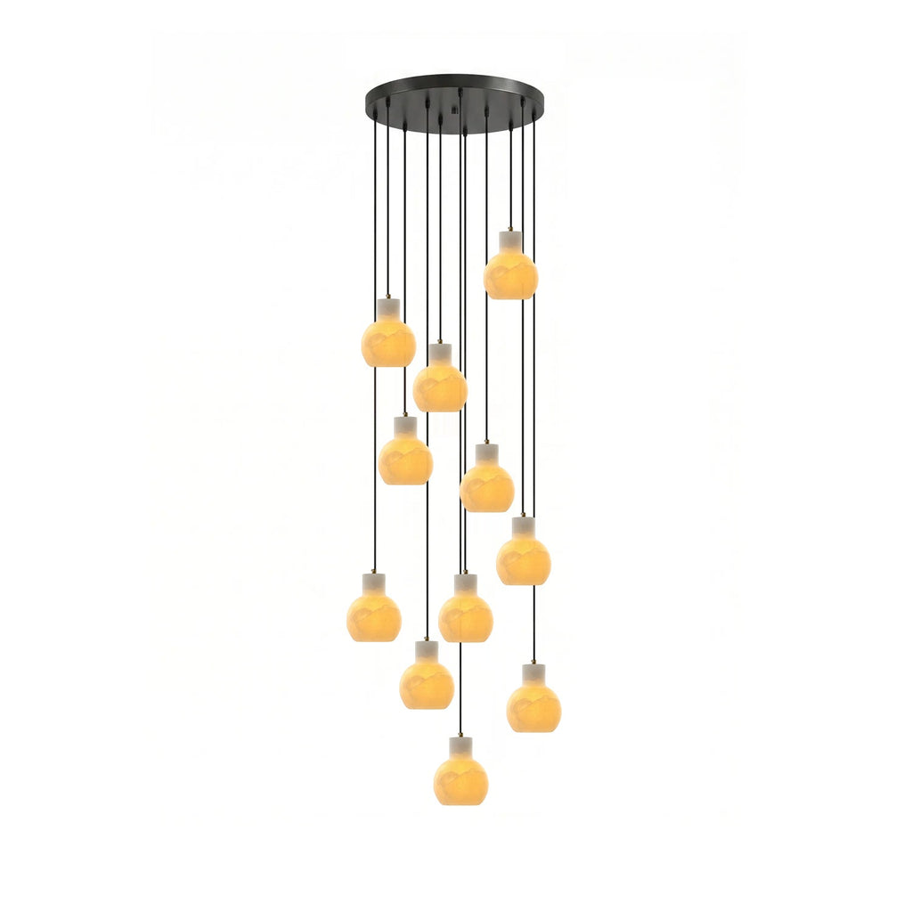 Black Chandelier for Staircase — Chandelier | Maison Monashee — view 16