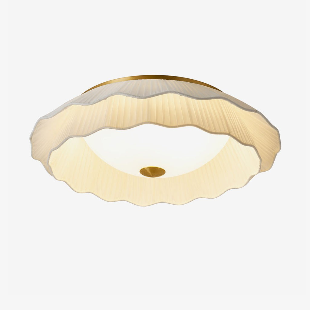 Pleated Ceiling Light — Ceiling Light | Maison Monashee — view 5