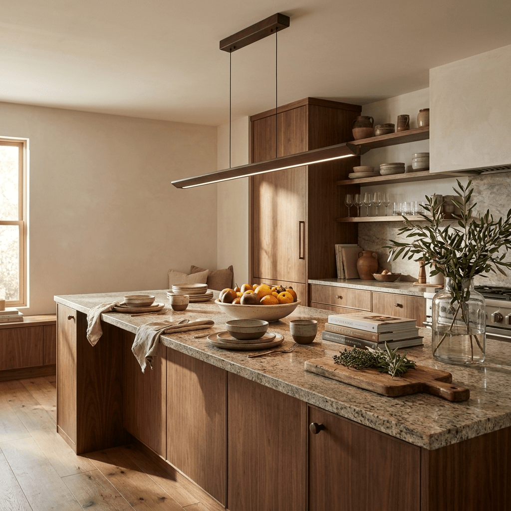 Modern Linear Pendant Light — Pendant Light | Maison Monashee — view 4