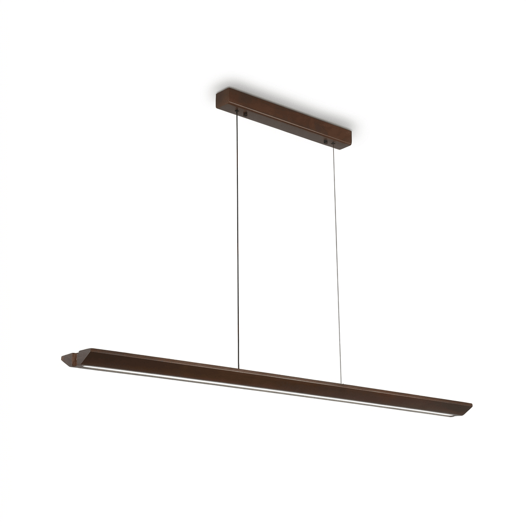 Modern Linear Pendant Light — Pendant Light | Maison Monashee — view 10