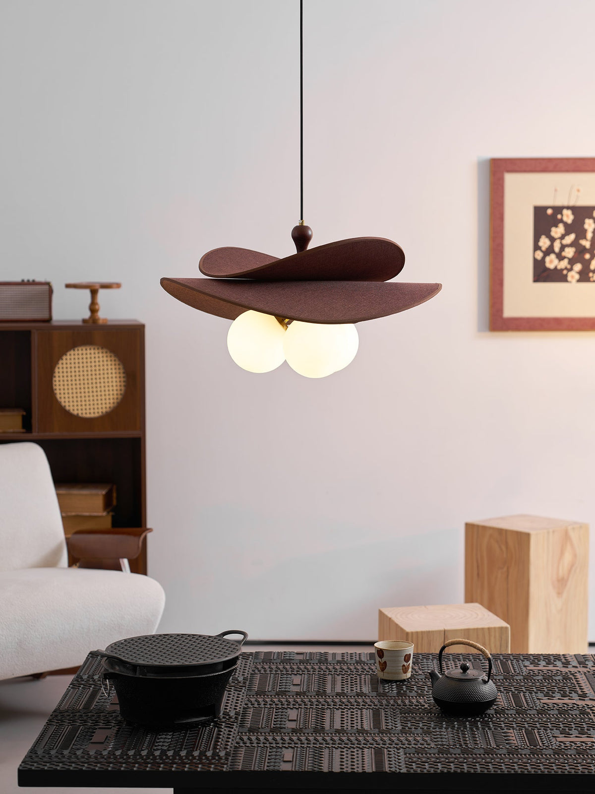 Flower Petal Chandelier — Chandelier | Maison Monashee — view 2