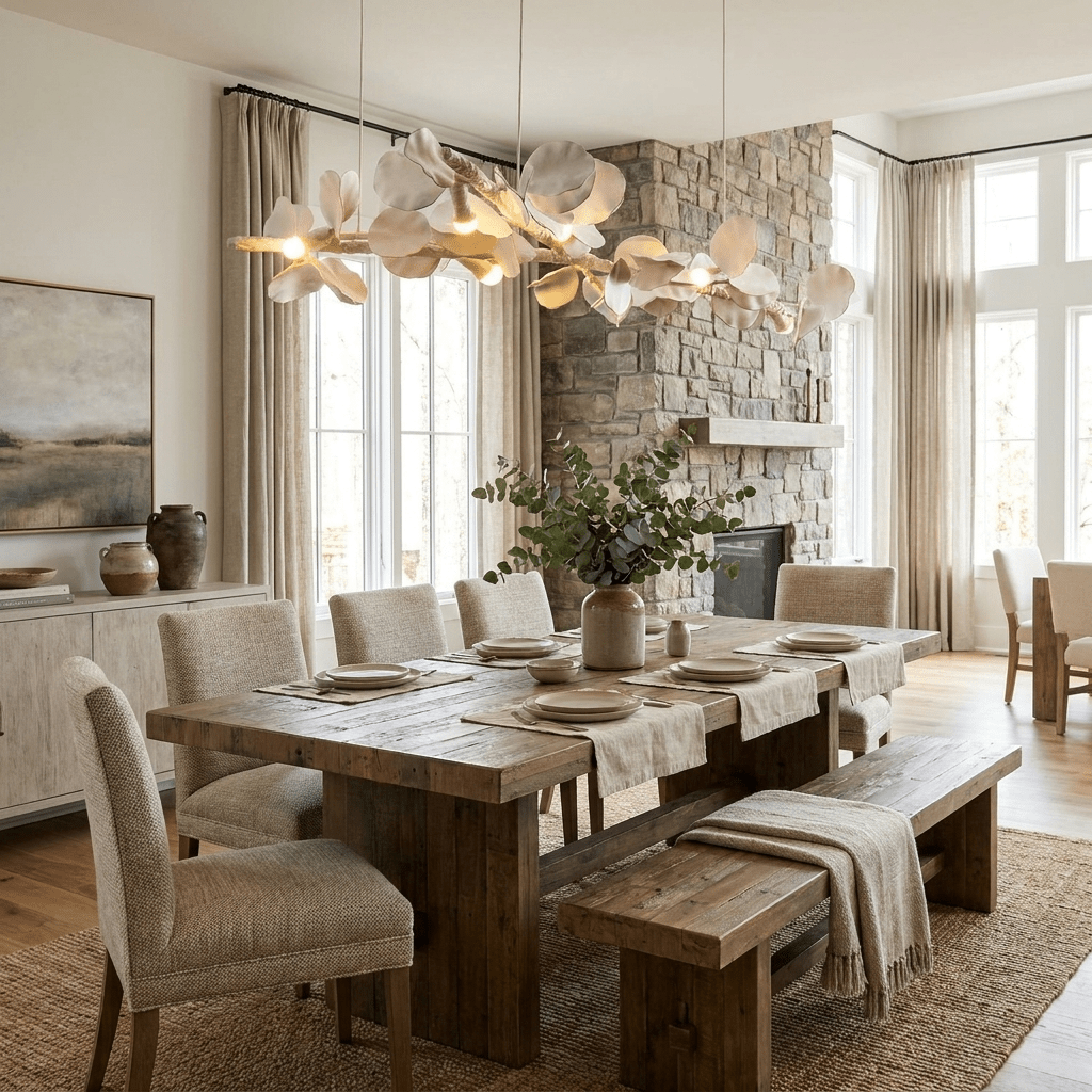 White Branch Chandelier — Chandelier | Maison Monashee — view 8