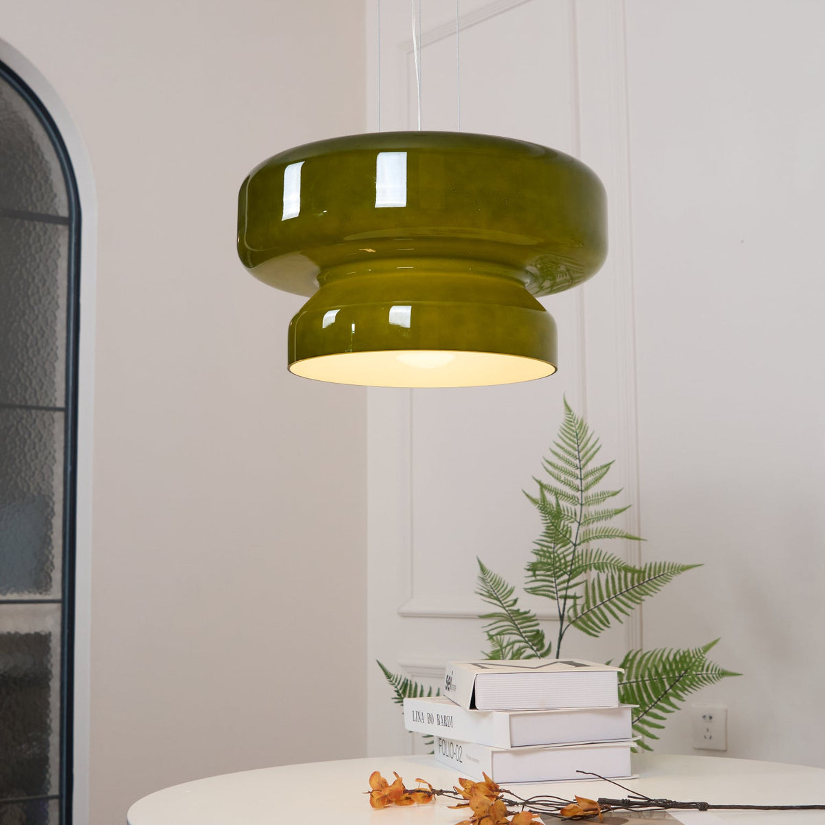 Brass Pendant Light Fitting — Pendant Light | Maison Monashee — view 13