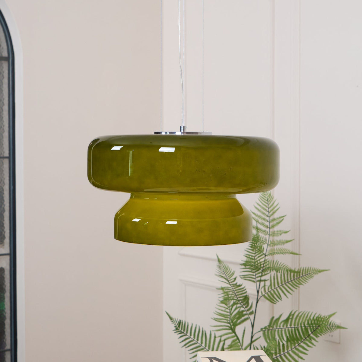 Brass Pendant Light Fitting — Pendant Light | Maison Monashee — view 11