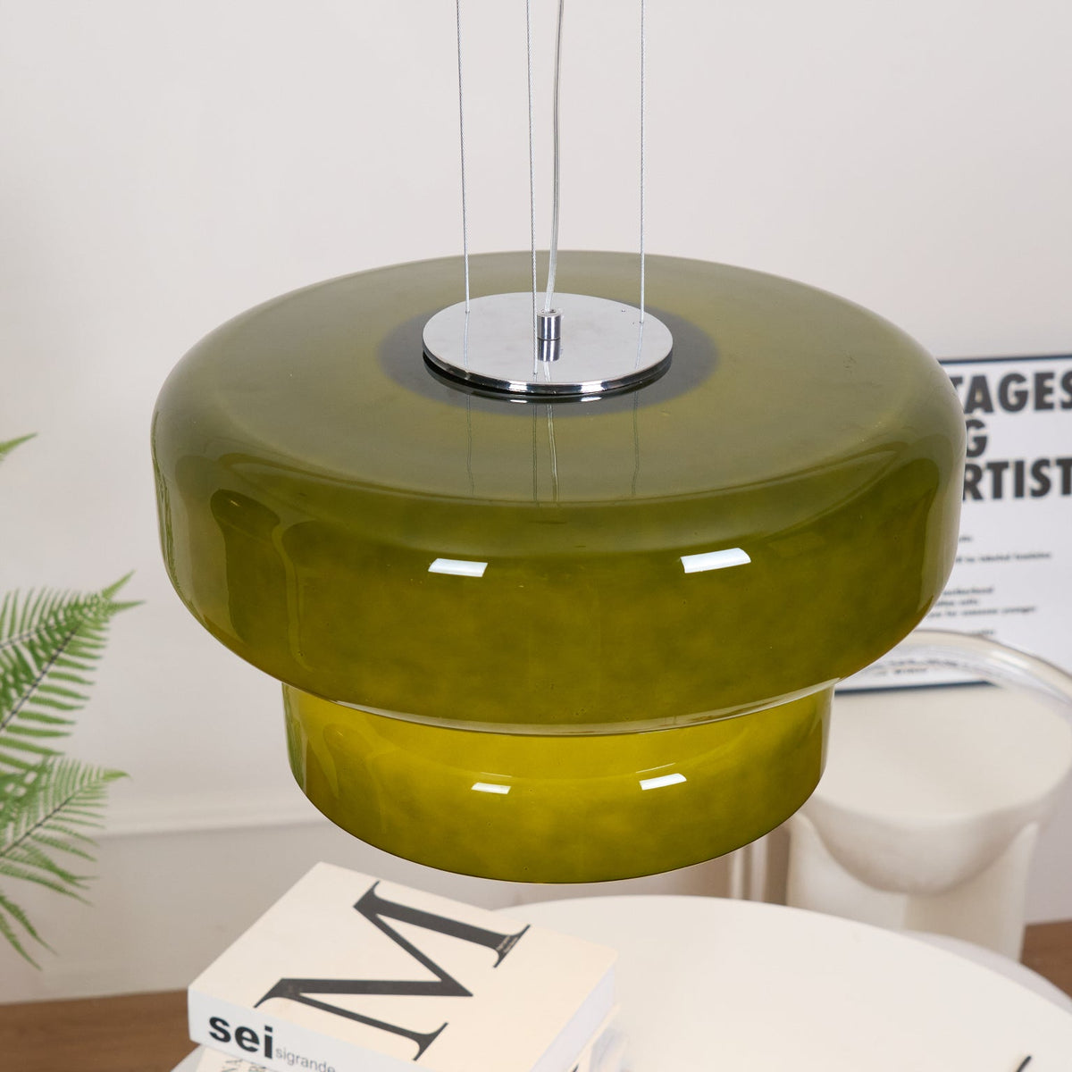 Brass Pendant Light Fitting — Pendant Light | Maison Monashee — view 19