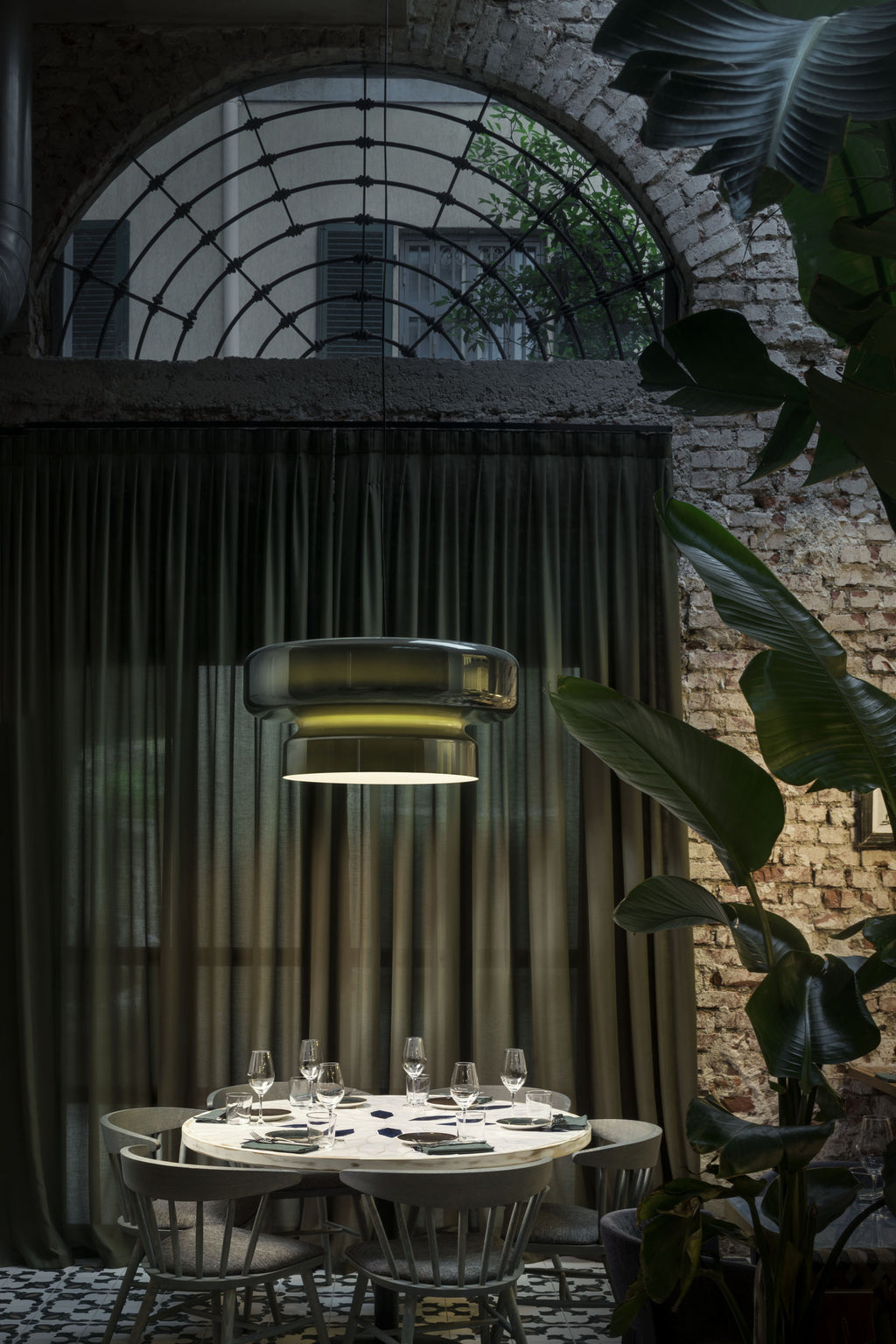 Brass Pendant Light Fitting — Pendant Light | Maison Monashee — view 74