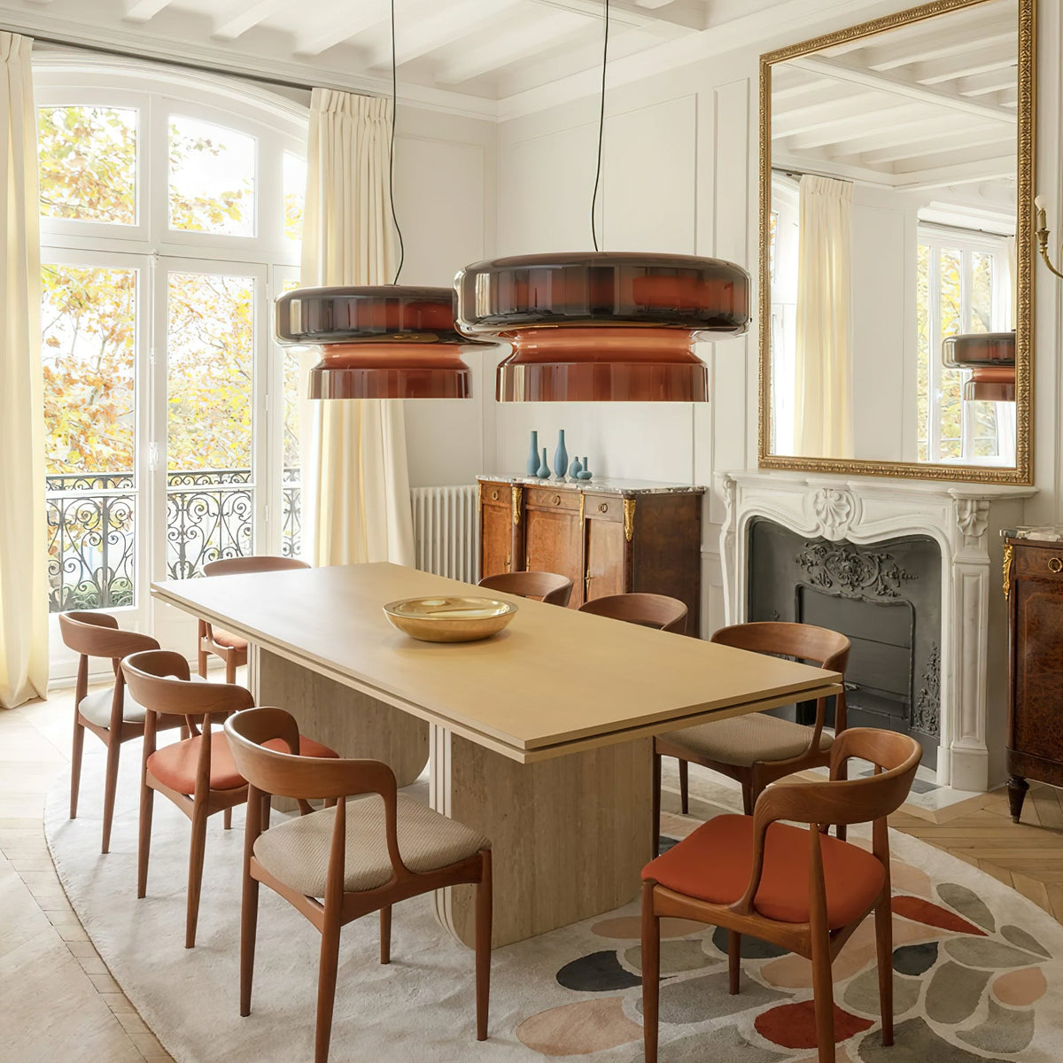 Brass Pendant Light Fitting — Pendant Light | Maison Monashee — view 5