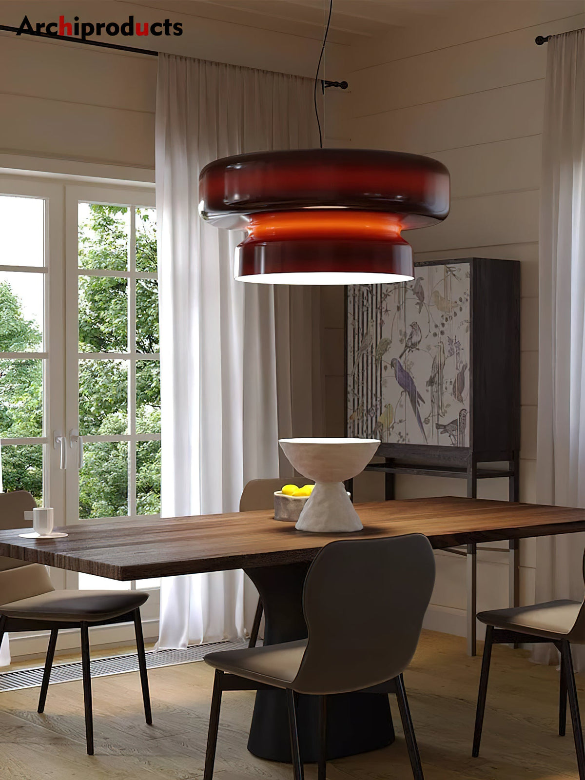 Brass Pendant Light Fitting — Pendant Light | Maison Monashee — view 36