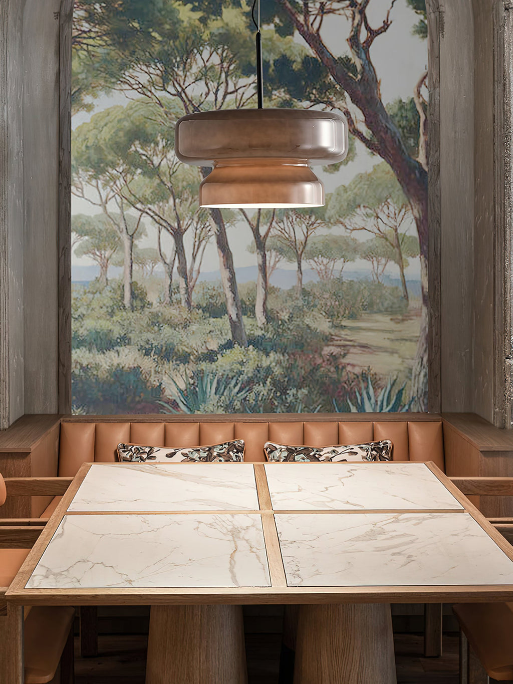 Brass Pendant Light Fitting — Pendant Light | Maison Monashee — view 49